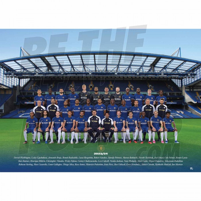 Chelsea FC Squad 23/24 Poster