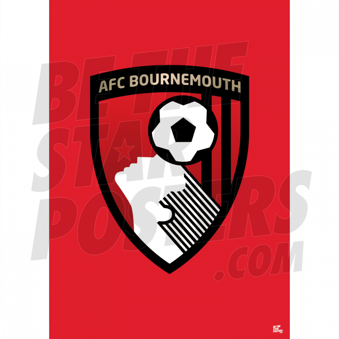 AFC Bournemouth Crest Poster