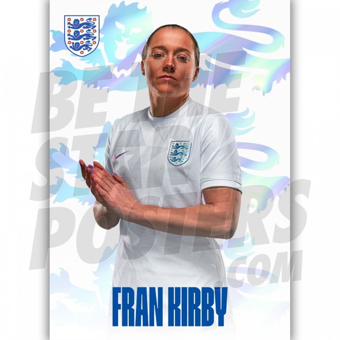 Lionesses Kirby Euros Headshot Poster