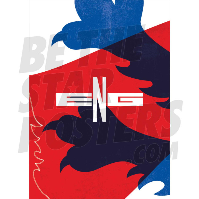 England ENG Graphic Poster