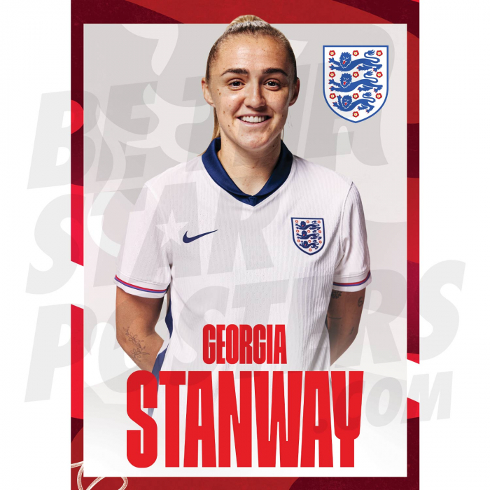 Lionesses Stanway 24/25 Headshot Poster