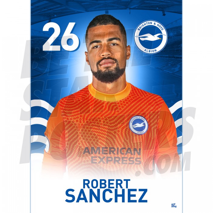 Robert Sanchez Brighton & Hove Albion FC A3 20/21