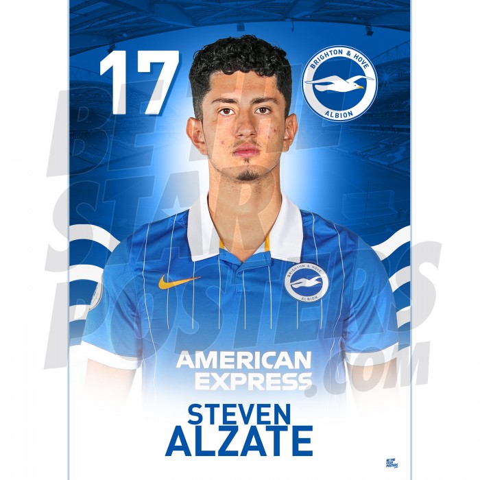 Steven Alzate Brighton & Hove Albion FC A3 20/21