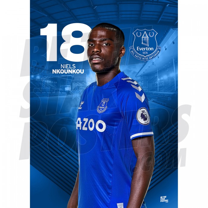 Niels Nkounkou Everton FC A3 Headshot 20/21