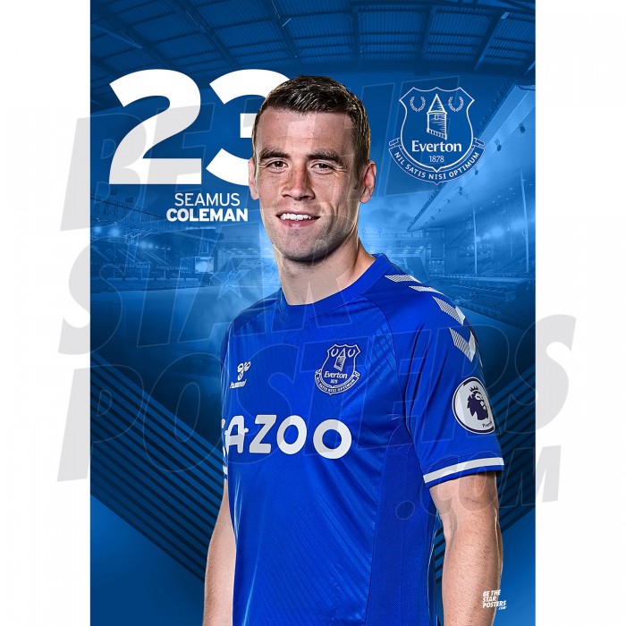 Seamus Coleman Everton FC A3 Headshot 20/21